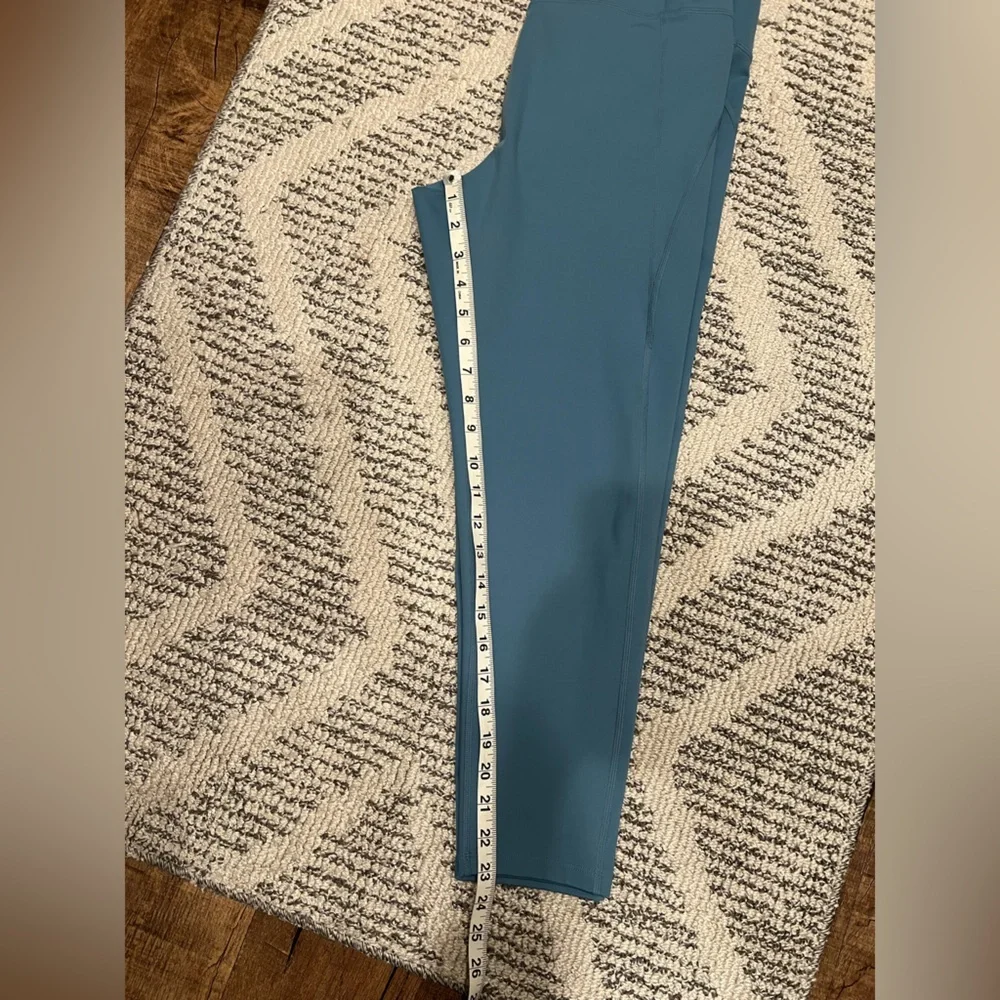 Girlfriend‎ Collective Blue Leggings Activewear Yoga
